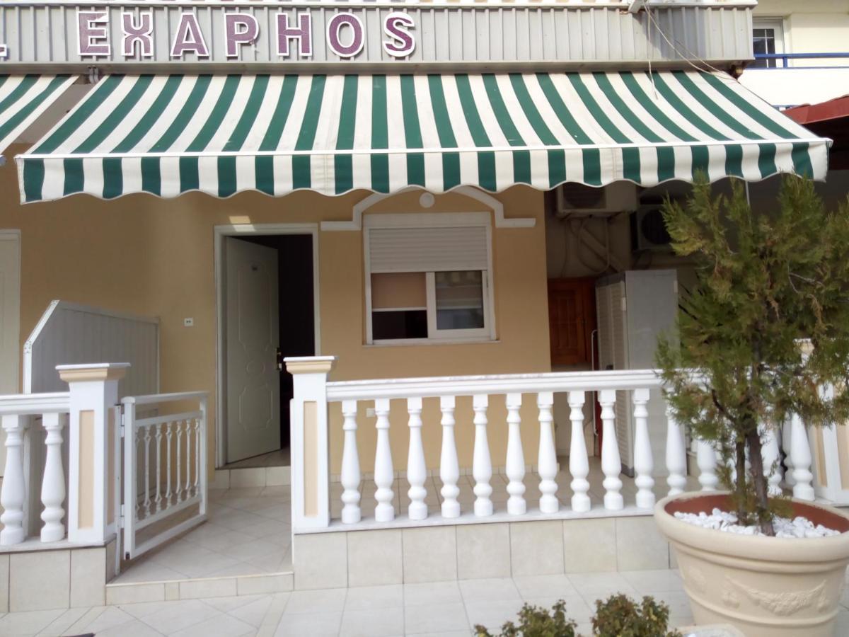 Hotel Exarhos Paralía Buitenkant foto