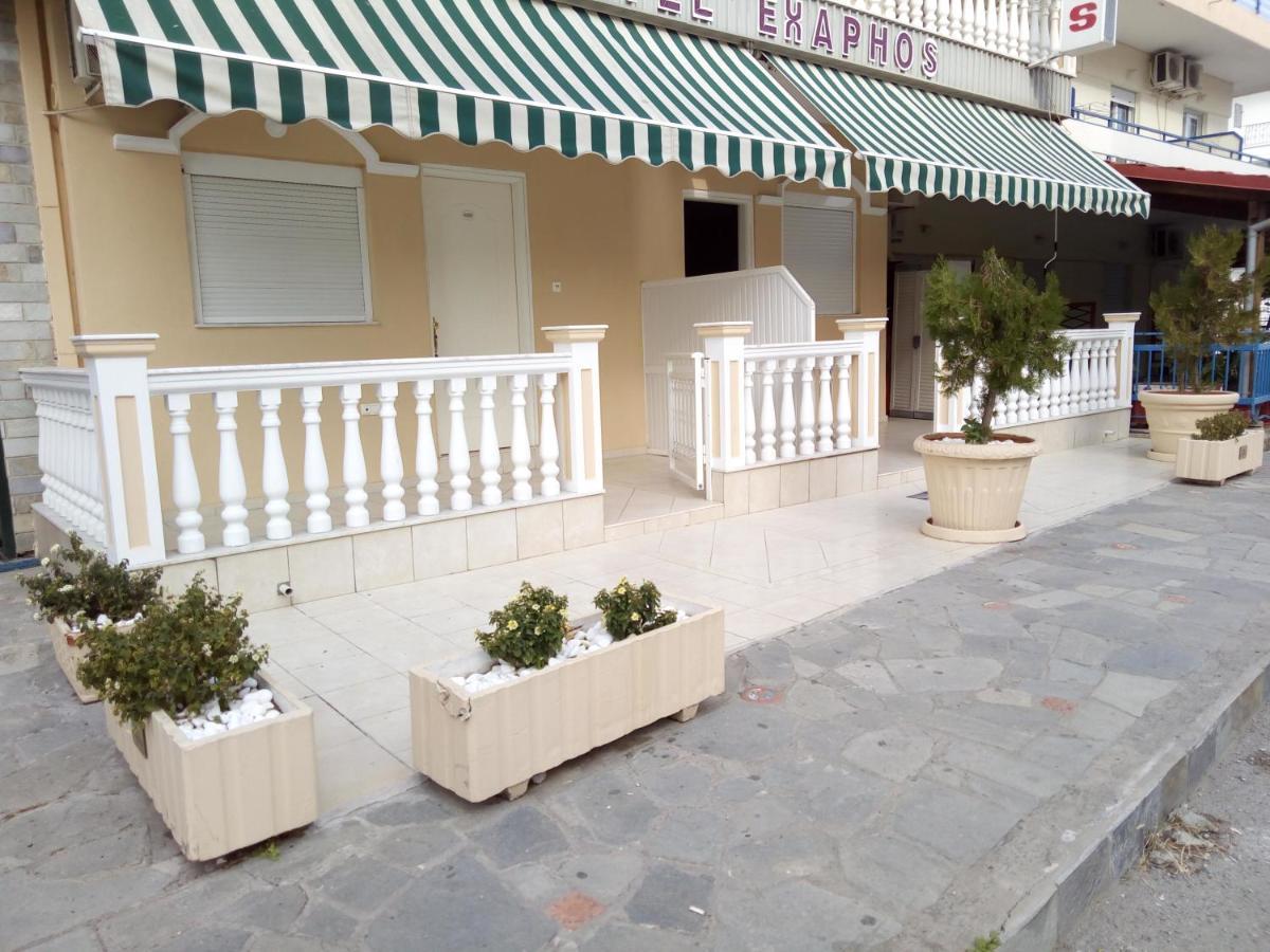 Hotel Exarhos Paralía Buitenkant foto