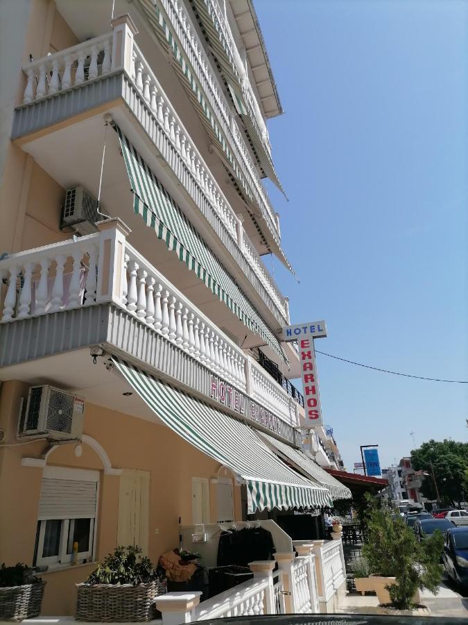 Hotel Exarhos Paralía Buitenkant foto