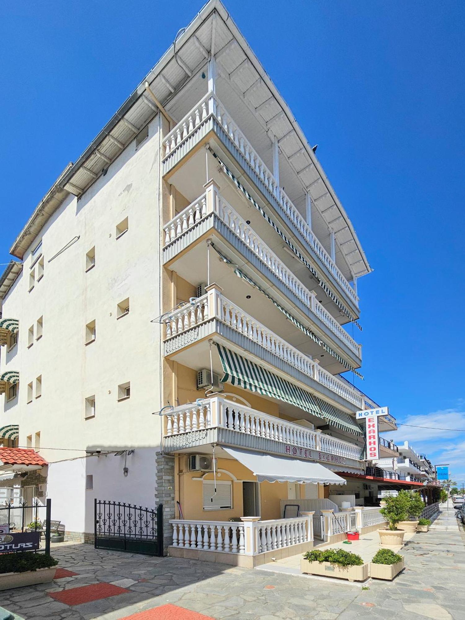 Hotel Exarhos Paralía Buitenkant foto