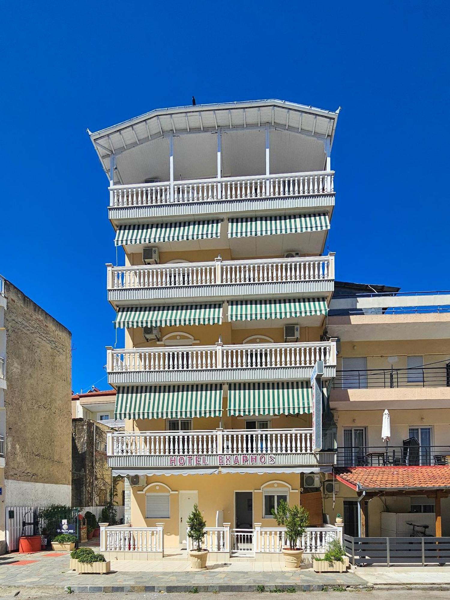 Hotel Exarhos Paralía Buitenkant foto